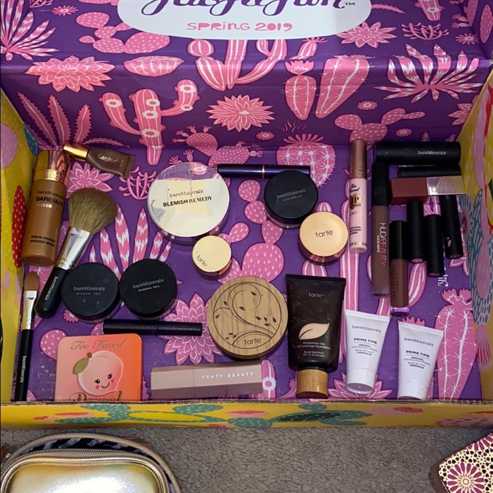 tarte too faced fenty bare minerals makeup bundle